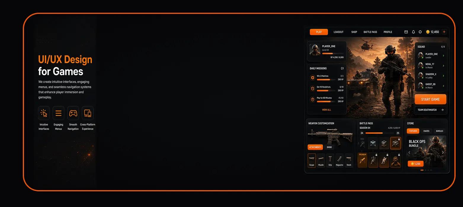 UI/UX Design for Games