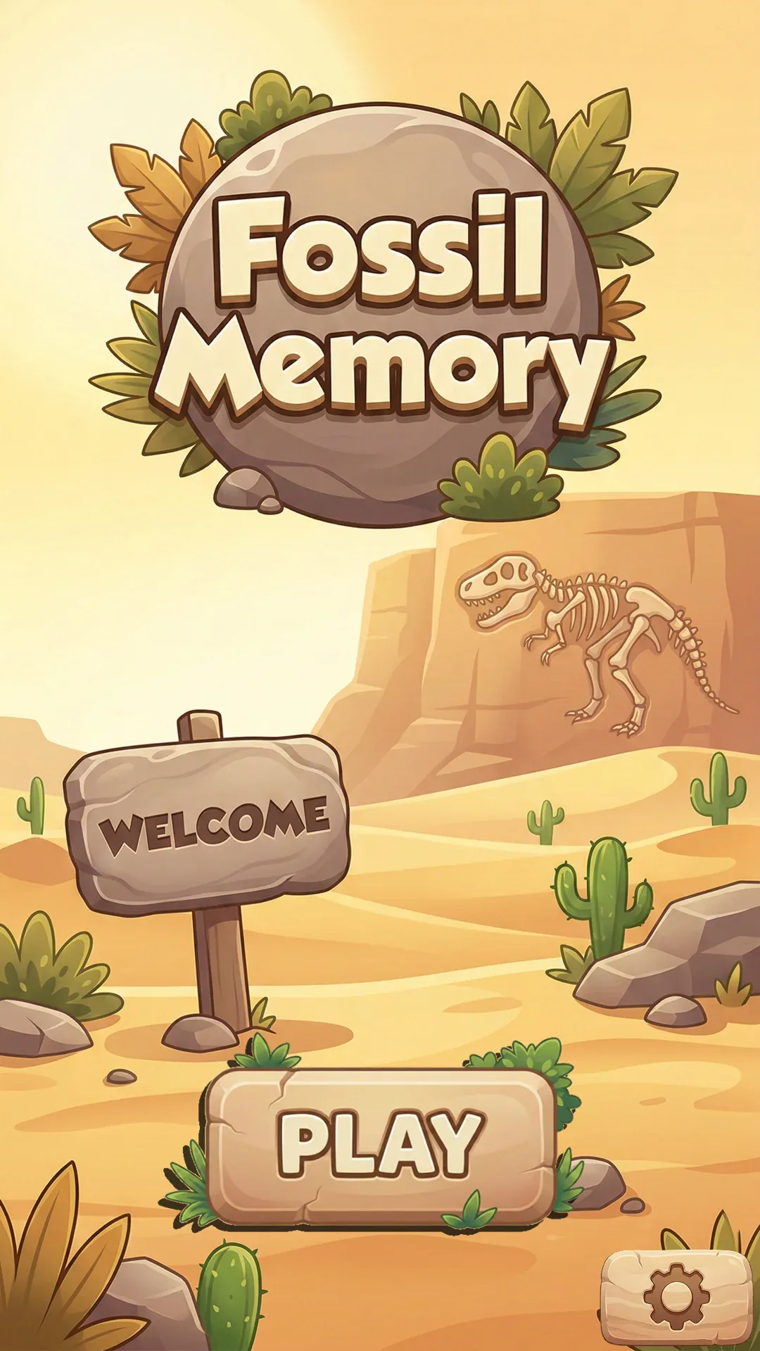 Fossil Memory: Prehistoric Brain Training Challenge 1