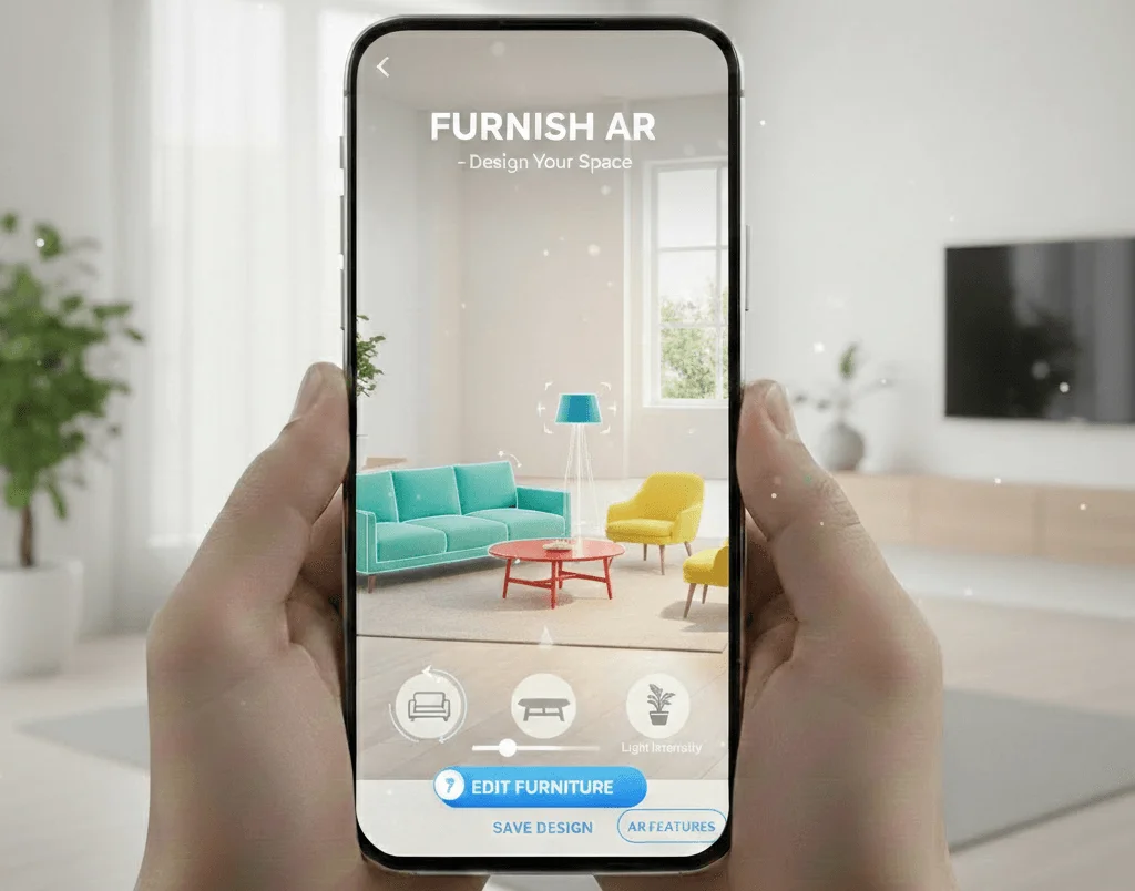 AR Navigation App Screenshot 2