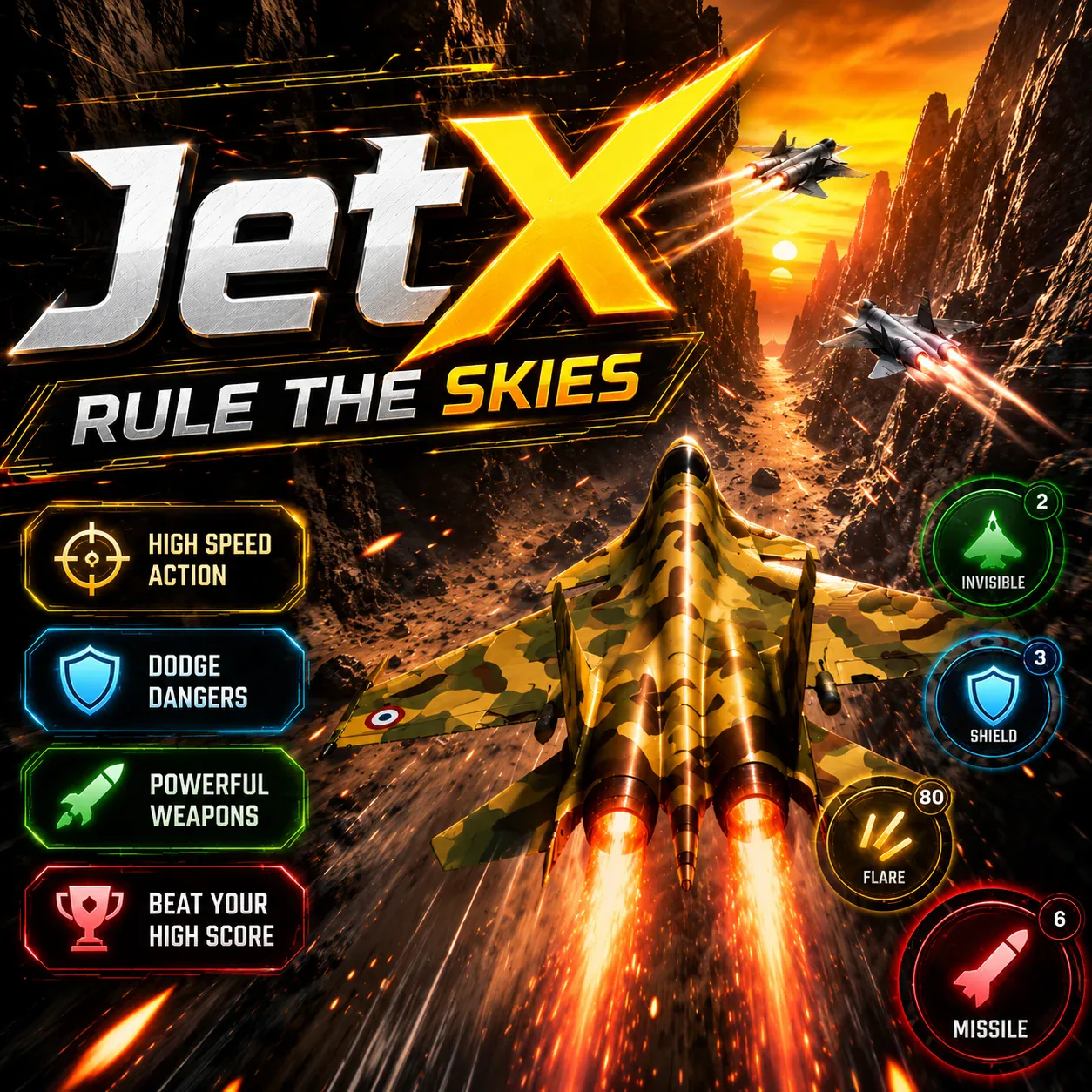 JetX: Rule the Skies