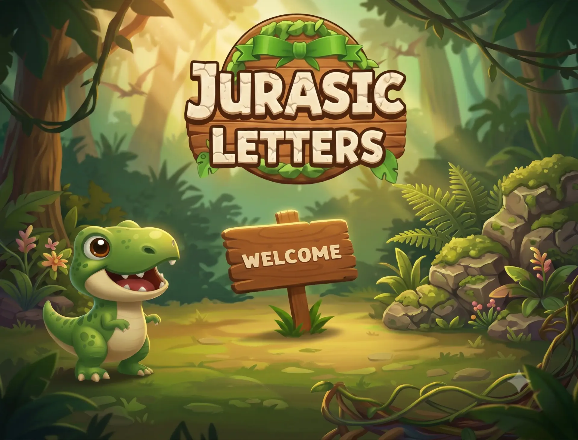 Jurassic Letters: Dino Alphabet Adventure