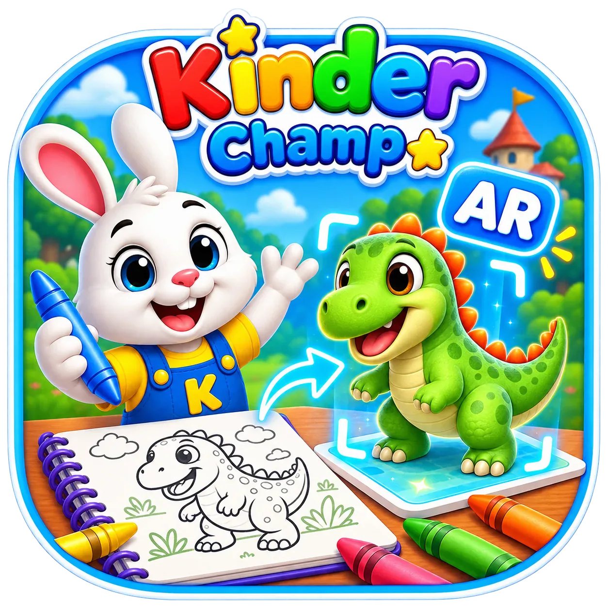Kinder Champ (Draw AR) Challenge 2