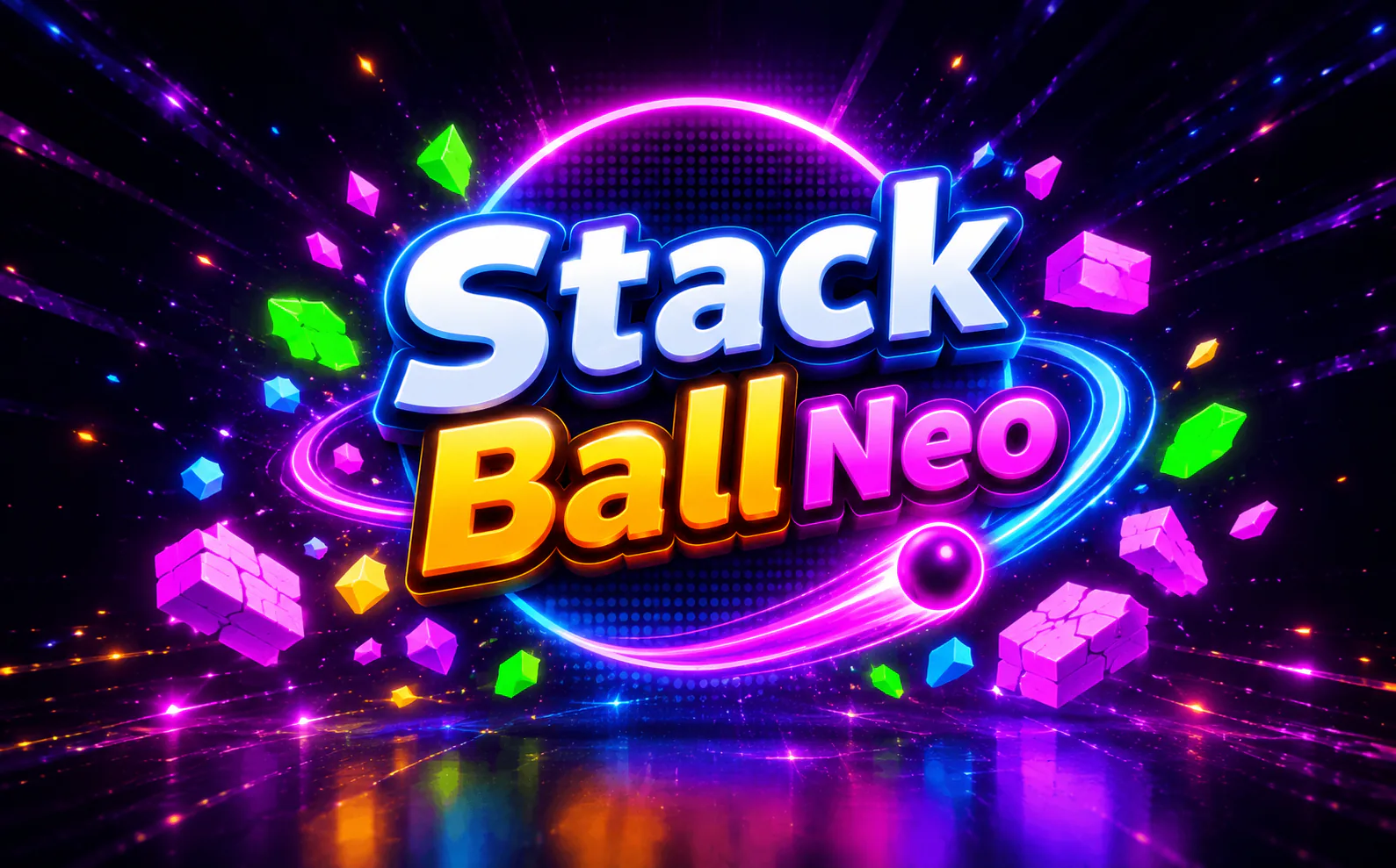 Neon Stack Ball