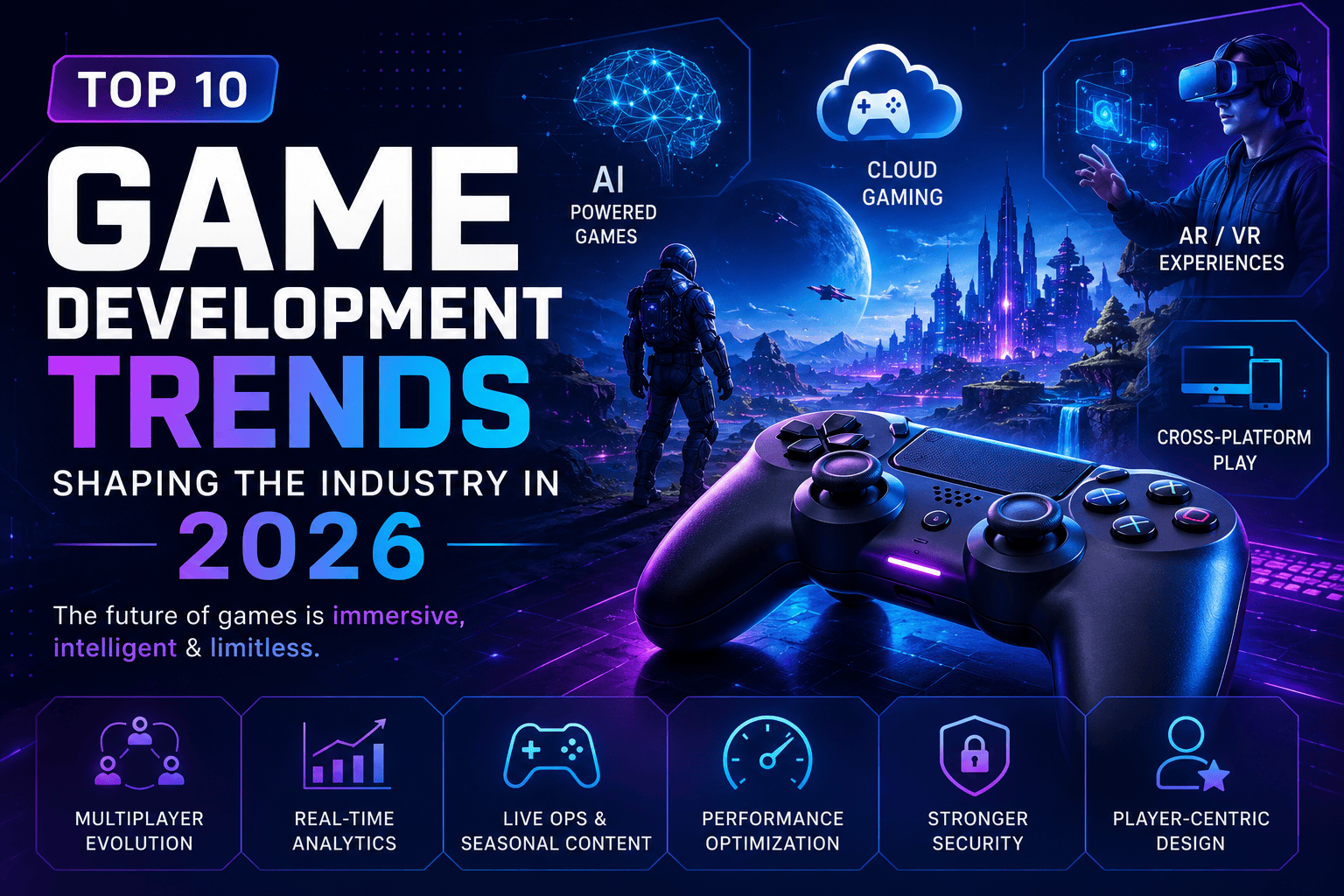 Top 10 Game Development Trends Shaping the Industry in 2026 